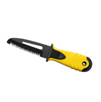 Tekno Rescue B knife - Blade Length 10.5cm - Black Inox - Yellow - KV-ATKN10RB-2-Y - AZZI SUB (ONLY SOLD IN LEBANON)